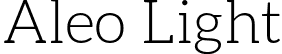 Aleo Light font - Aleo-Light.otf