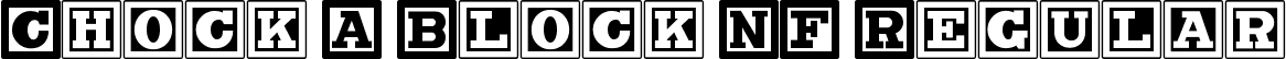 Chock A Block NF Regular font - ChockABlockNF.ttf