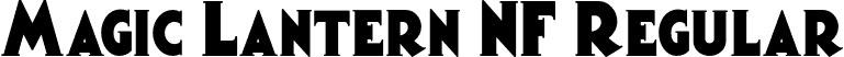 Magic Lantern NF Regular font - MagicLanternNF.otf