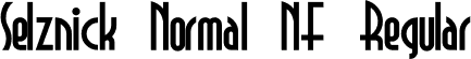 Selznick Normal NF Regular font - SelznickNormal.otf