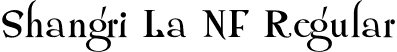 Shangri La NF Regular font - ShangriLaNF.otf