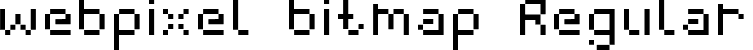 webpixel bitmap Regular font - webpixel bitmap_regular.otf