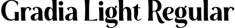 Gradia Light Regular font - GradiaLight-K76zW.otf