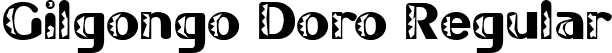 Gilgongo Doro Regular font - GILGOND_.ttf