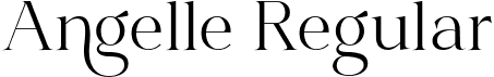 Angelle Regular font - angelle-regular.otf