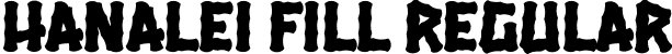 Hanalei Fill Regular font - HanaleiFill-Regular.ttf