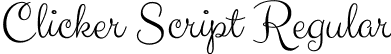 Clicker Script Regular font - ClickerScript-Regular.ttf