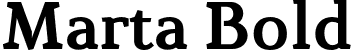 Marta Bold font - Marta_Bold.otf