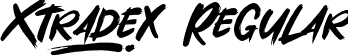 Xtradex Regular font - Xtradex-WyEZA.otf