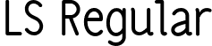 LS Regular font - LSRegular.otf