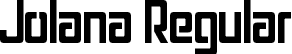 Jolana Regular font - Jolana.ttf