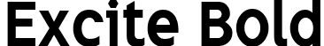 Excite Bold font - EXCIB___.ttf