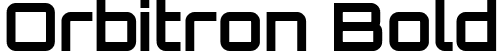 Orbitron Bold font - orbitron-bold-webfont.ttf