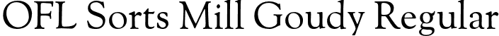 OFL Sorts Mill Goudy Regular font - OFLGoudyStM.otf