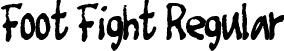 Foot Fight Regular font - footfight.ttf