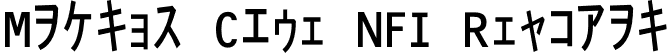 Matrix Code NFI Regular font - matrix code nfi.otf