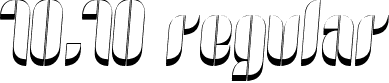 10.10 Regular font - 10.10___.TTF