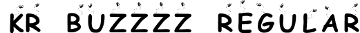 KR Buzzzz Regular font - KR Buzzzz.ttf