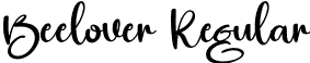 Beelover Regular font - Beelover.otf