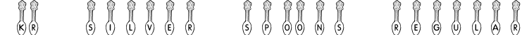 KR Silver Spoons Regular font - KR Silver Spoons.ttf