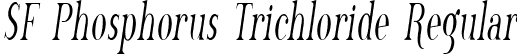 SF Phosphorus Trichloride Regular font - SFPhosphorusTrichloride.ttf