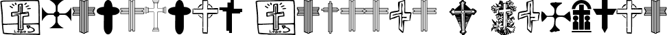 Christian Crosses V Regular font - CHRICV__.TTF