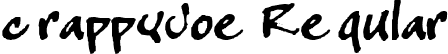 crappyJoe Regular font - CRAPJ___.TTF