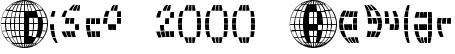 Disco 2000 Regular font - d2k.ttf