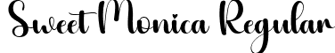 Sweet Monica Regular font - Sweet Monica.ttf