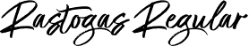 Rastogas Regular font - Rastogas Brush.otf