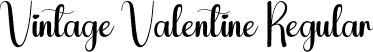 Vintage Valentine Regular font - Vintage-Valentine.otf