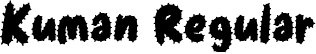 Kuman Regular font - Kuman.ttf