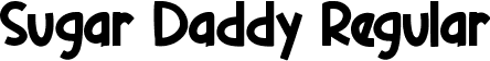 Sugar Daddy Regular font - Sugar Daddy.ttf