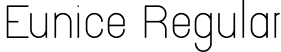 Eunice Regular font - Eunice.otf