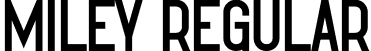 Miley Regular font - Miley.otf