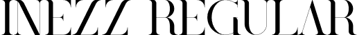 Inezz Regular font - Inezz.otf