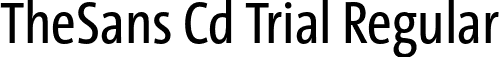 TheSans Cd Trial Regular font - TheSansCd-5_Plain_TRIAL.otf