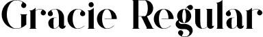 Gracie Regular font - Gracie.otf