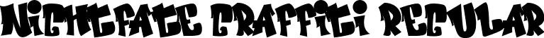 Nightfate Graffiti Regular font - nightfate.otf