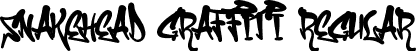 Snakehead Graffiti Regular font - Snakehead Graffiti.otf