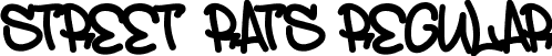 Street Rats Regular font - Street Rats.otf