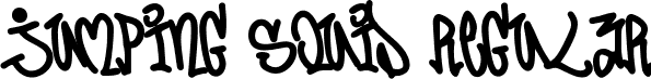 Jumping Squid Regular font - Jumping Squid Graffiti.otf