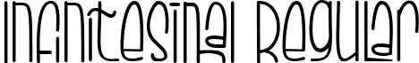 Infinitesimal Regular font - Infinitesimal Free.ttf