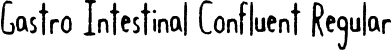 Gastro Intestinal Confluent Regular font - giconfl.ttf