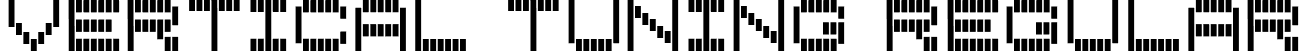 Vertical Tuning Regular font - verti___.ttf