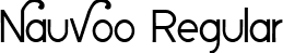 Nauvoo Regular font - nauvo___.ttf