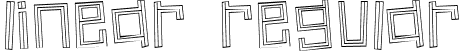 Linear Regular font - linear.ttf