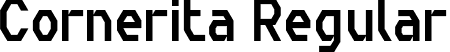 Cornerita Regular font - cornerita-bold.ttf