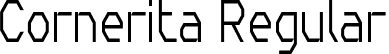 Cornerita Regular font - cornerita-vf.ttf