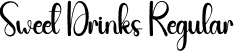 Sweet Drinks Regular font - Sweet-Drinks.otf